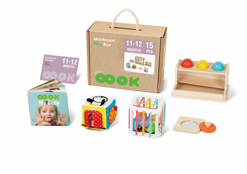 Монтессори Play Box для малышей (11-12 мес.)