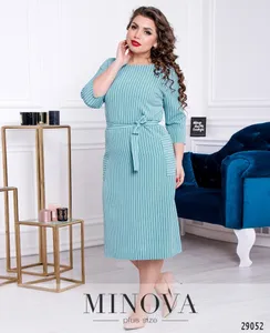 Платье 1126б-бирюзовый Minova