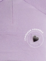 Шапка для девочки трикотажная и снуд