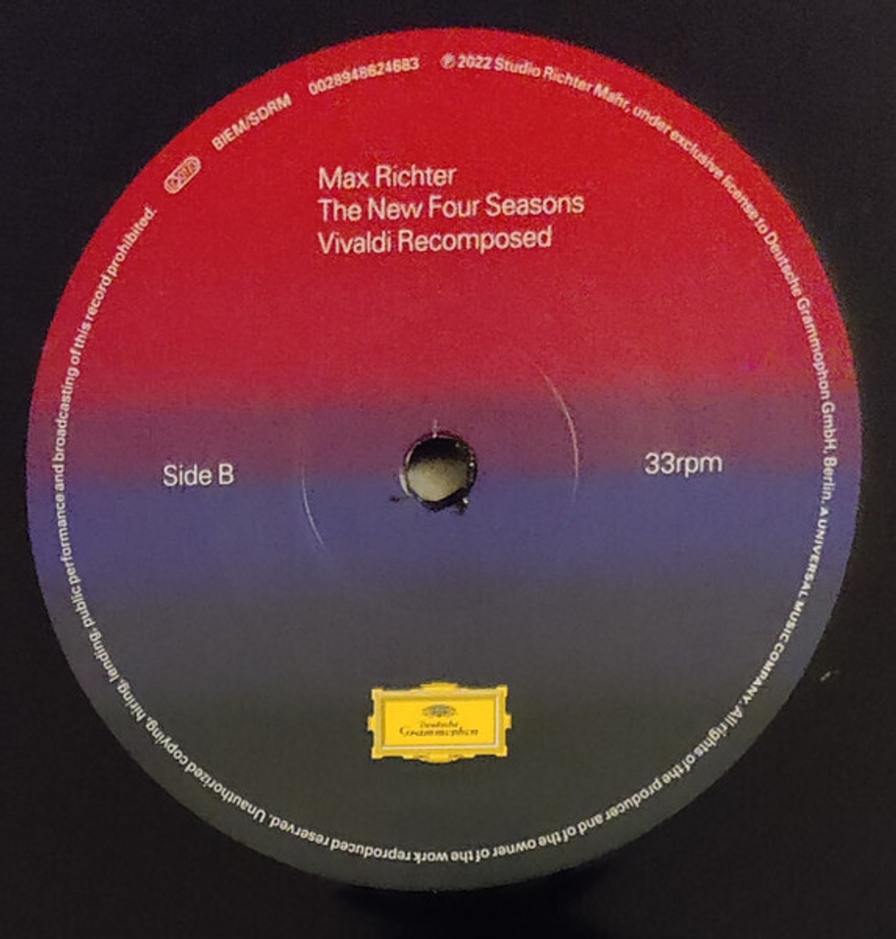 Max Richter / The New Four Seasons Vivaldi  Recomposed (LP)
