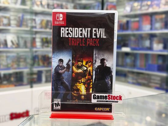Resident Evil Triple Pack (Nintendo Switch, Английская версия, Б/У)