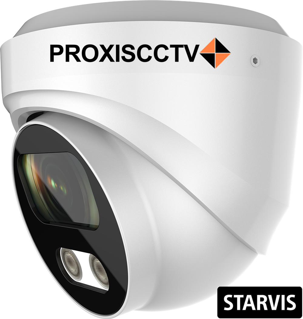 PX-IP-DS-SR20-P/M/C (BV) купольная уличная IP видеокамера, 2.0Мп, f=2.8мм, POE, микрофон, SD