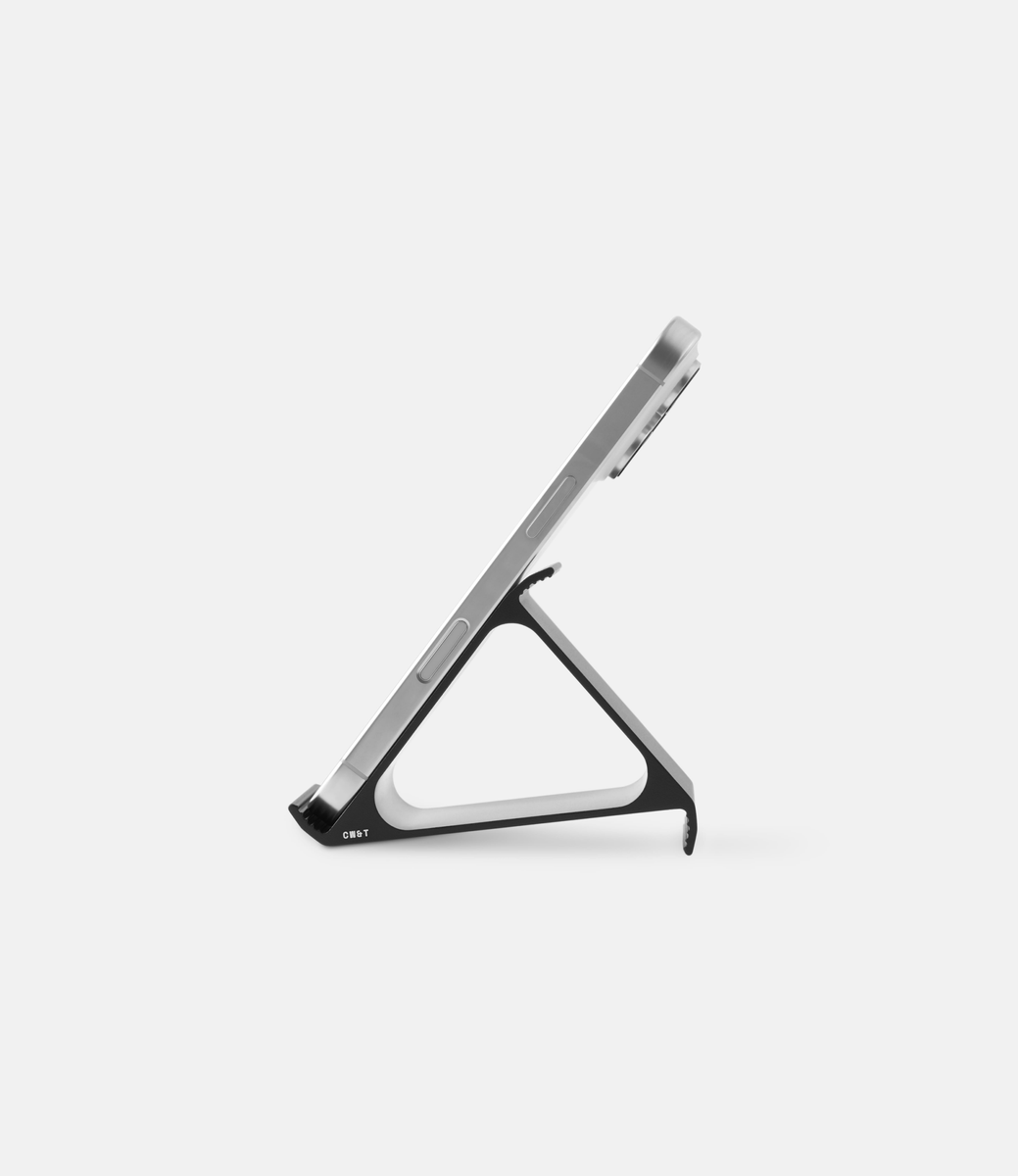 CW&T 55-66-88 Silver Glass Bead — подставка для телефона