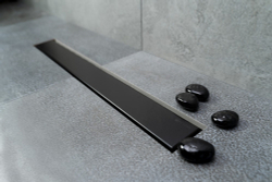 Душевой лоток Pestan Confluo Frameless Line 300 Black Matte