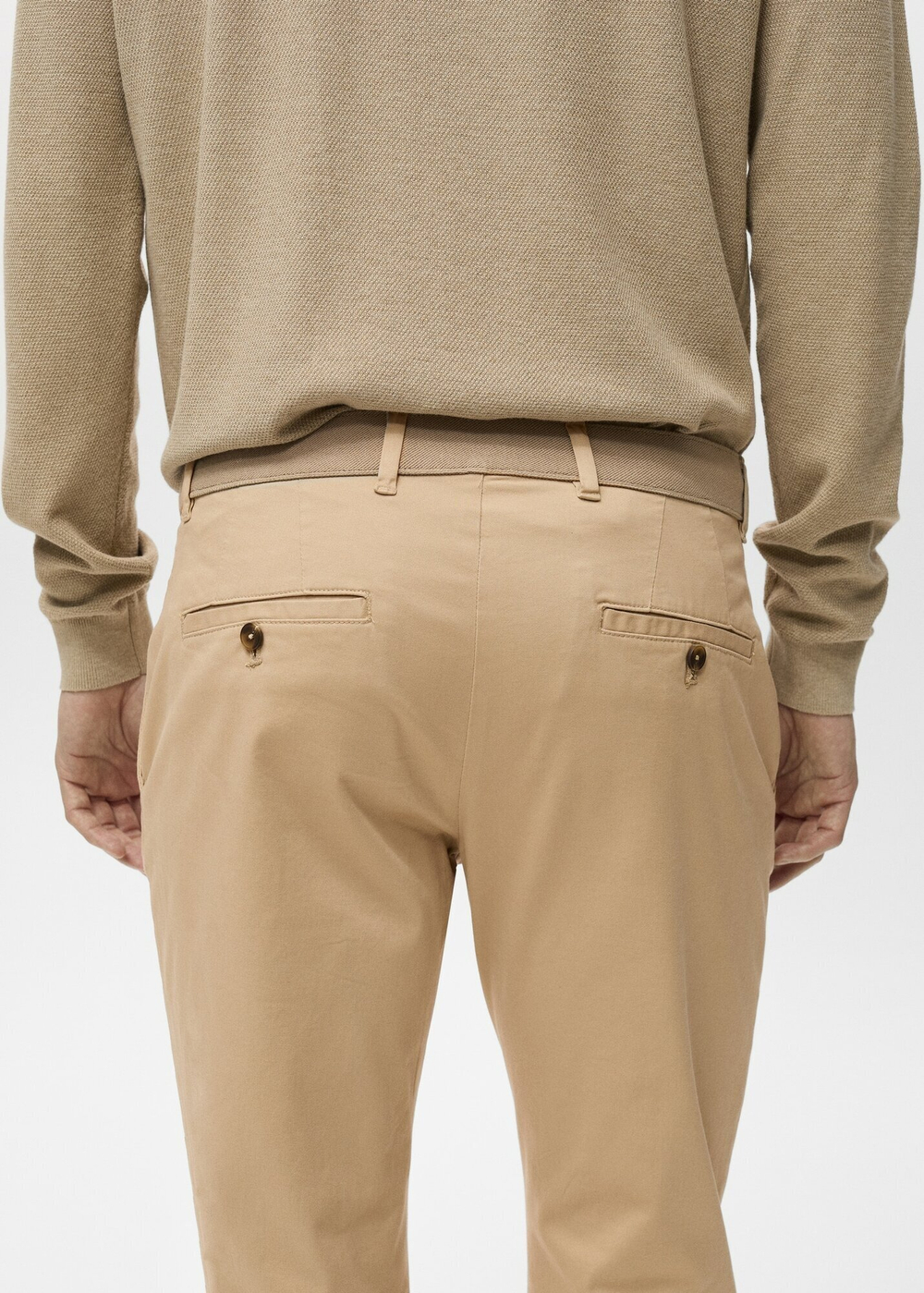 Укороченные брюки-чинос Prato tapered fit