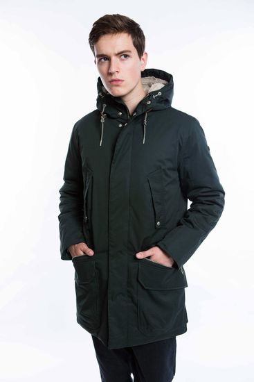 Куртка парка LOADING (1315-2)  Темно-зеленый