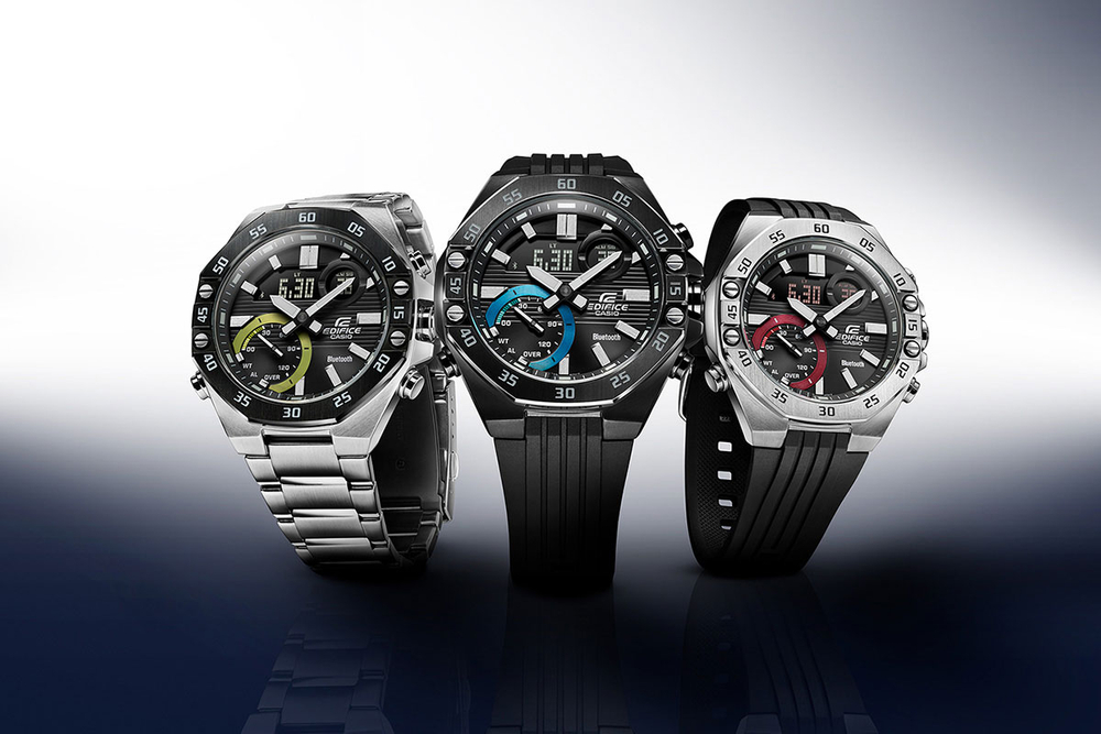 Часы Casio ECB-10P-1AEF