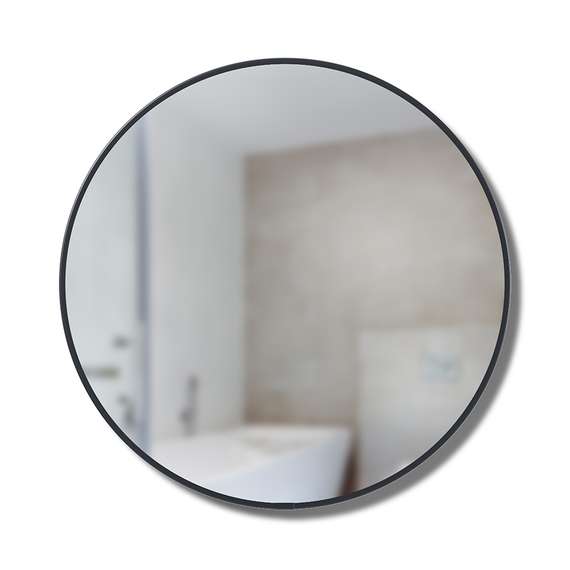 Зеркало с полками Cirko Ø50 см