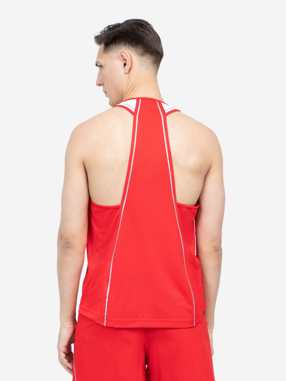 652861-657 МАЙКА (бел) БОКСЕРСКАЯ NIKE BOXING TANK