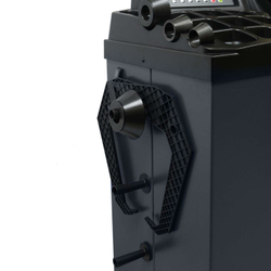 Станок балансировочный ROSSVIK VT-62 NEW (электронная линейка, автостоп, LASER, LED) RAL7016 СЕРЫЙ