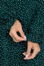 Платье Осенний разговор (темно-зеленое) П11168 LT Collection (Акция)