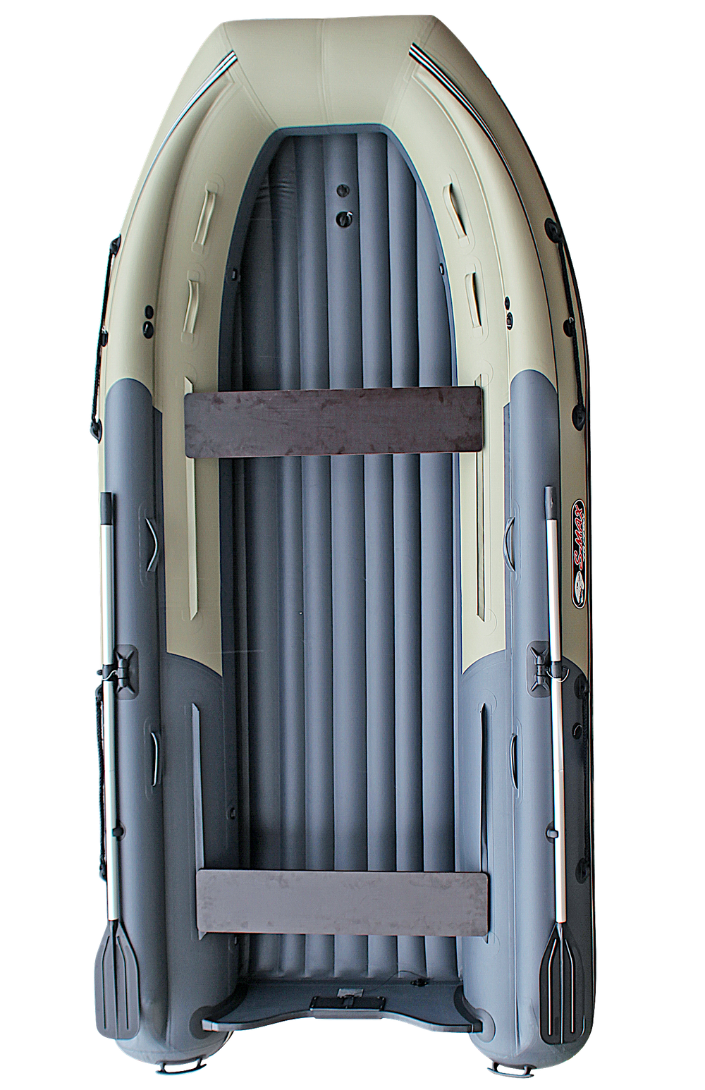 Лодка ПВХ Angler Reef Тритон S-Max 400FiND с интегрированным фальшбортом -