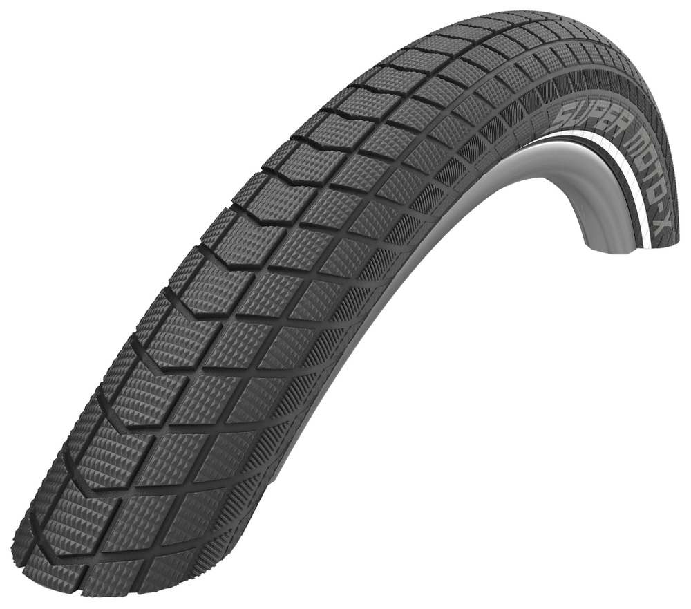 Покрышка 20X2.40 (62-406) Schwalbe SUPER MOTO-X G-GUARD SNAKESKIN B/B-SK+RT HS439 DC,67EPI 33B