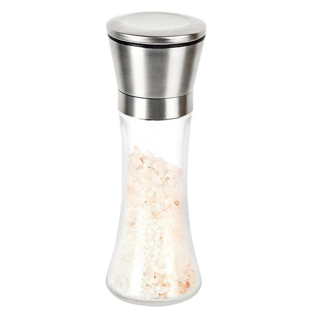 Мельница для перца и соли 7x7x19см (стекло, металл) (подарочная упаковка)