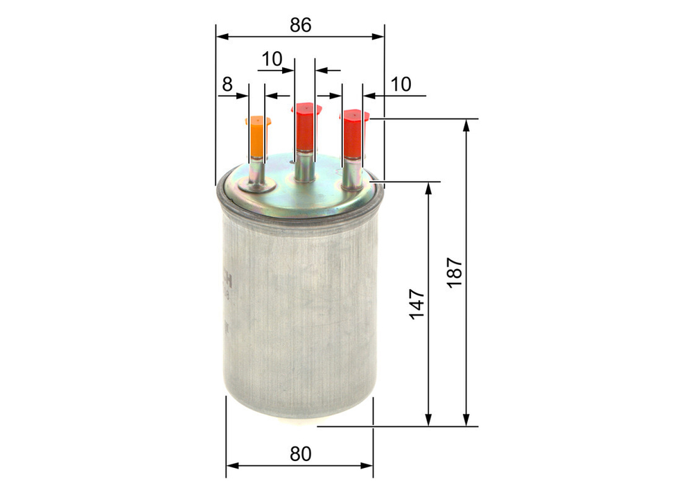 BOSCH - 0450906508-BOC - Fuel Filter