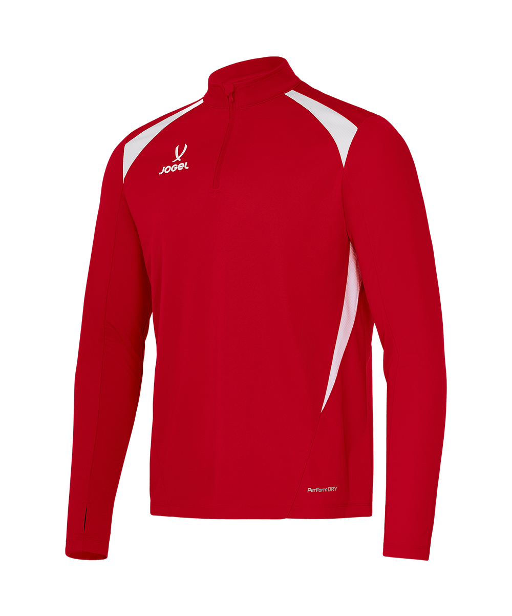 Джемпер тренировочный Jogel DIVISION PerFormDRY Training 1/4 Zip Top-K, красный R2