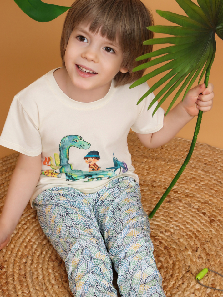 8669 Пижама из хлопка Mini kids