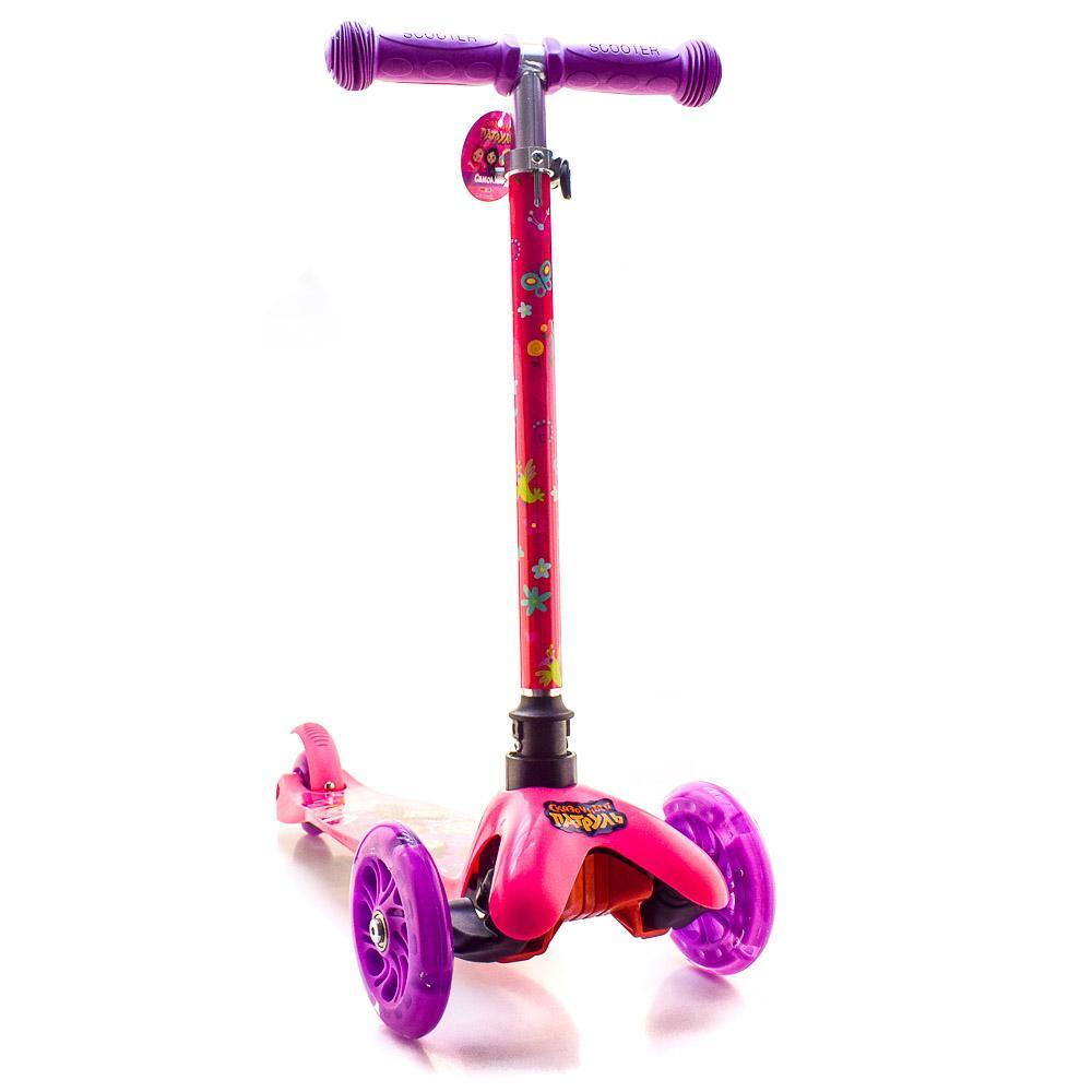 Самокат 3кол. Сказочный патруль, 120 и 80 мм, арт. S00022-SP