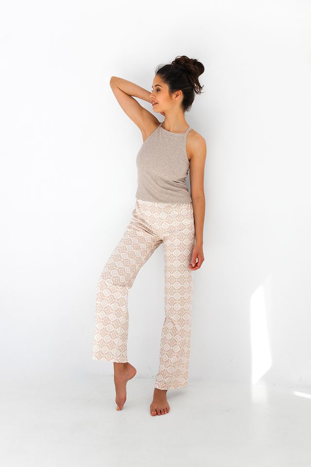 Пижама с топом `в рубчик` Francesca