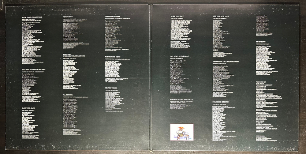 Tom Waits ‎– Franks Wild Years (Скандинавия 1987г.)