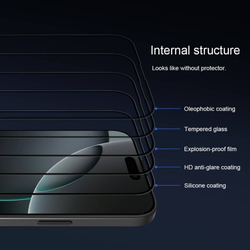 Защитное стекло Nillkin 3D CP+ MAX для iPhone 16 Pro Max