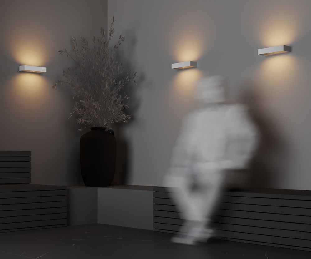 Уличный настенный светодиодный светильник Maytoni Lot O428WL-L20W3K