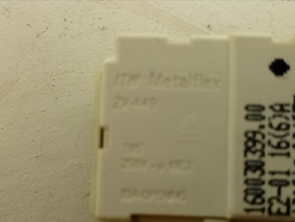 VMUF501B кт19 Устройство блокировки люка (УБЛ) стиральной машины Ariston, Indesit 1600339900 б/у