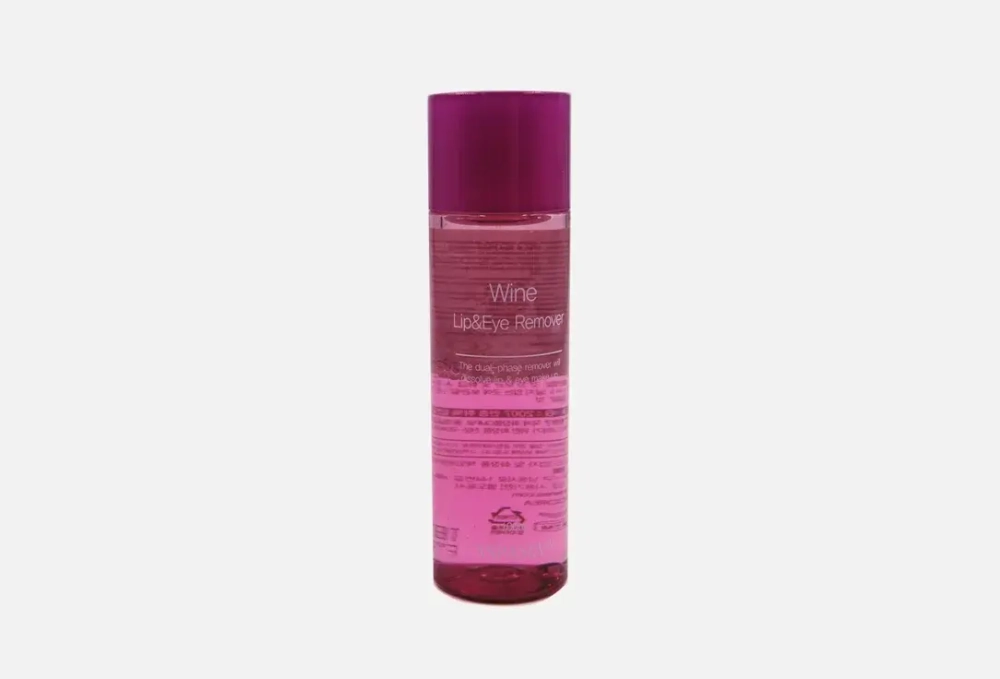 Aspasia Средство для удаления макияжа с глаз и губ с экстрактом вина Wine Lip & Eye Makeup Remover