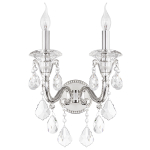 788624 Бра LUSSO 2х60W E14 ХРОМ