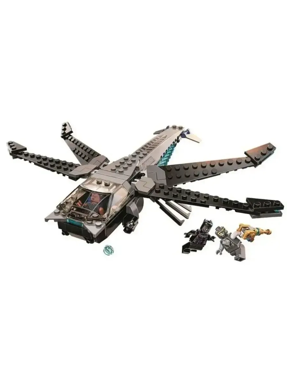 Конструктор Марвел самолет Чёрной Пантеры 220 деталей