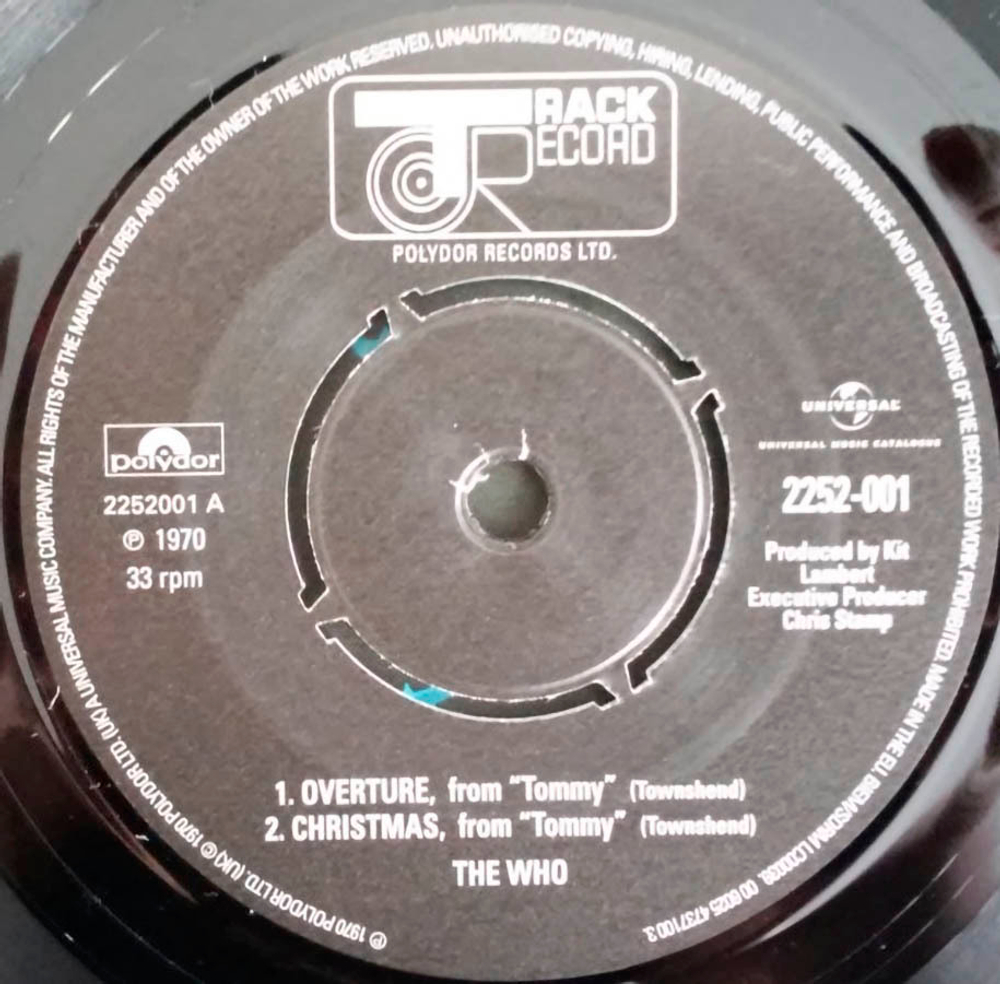 The Who / The Track Singles 1967-1973 (14x7" Vinyl Single + 7" Vinyl Single EP)
