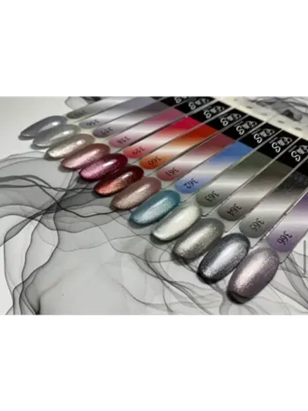 Гель-лаки ElliS Хрустальные кошки 12 шт.