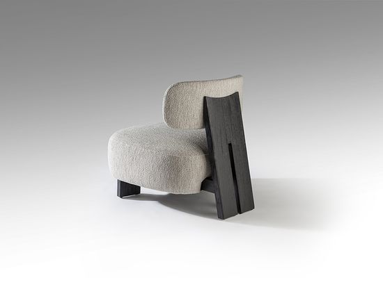 Topaz Кресло черный/экрю