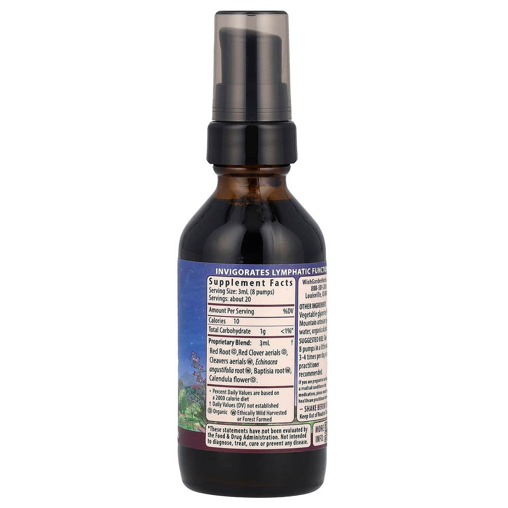 WishGarden Herbs, Lymph ™ Mover Activation Formula, 59 мл (2 жидк. унц.)