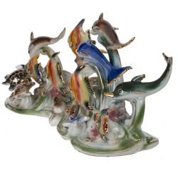 GAEM Фигурка декоративная "Морская композиция", L23 W9 H13 см, 4в.