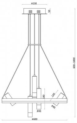 Подвесная люстра F-promo Daur 3097-7P
