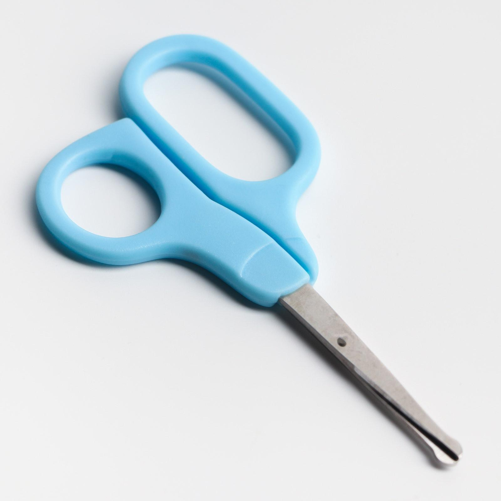 Ножницы детские безопасные, от 0 мес., цвета МИКС 553317