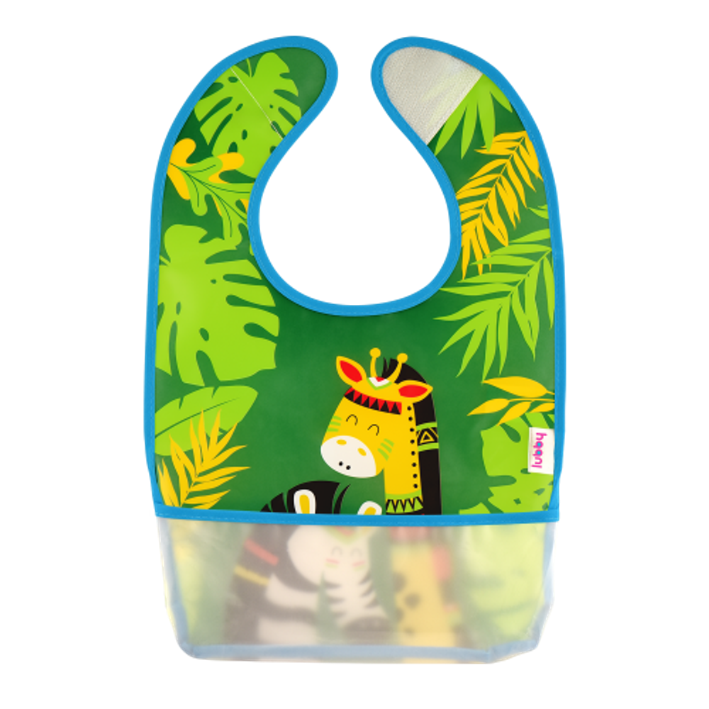 Нагрудник на липучке от 6 мес. 20768 (Lubby)