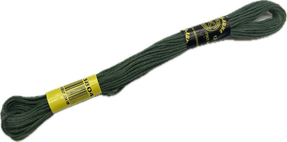 Нитки вышивальные Мулине 8м (3804)