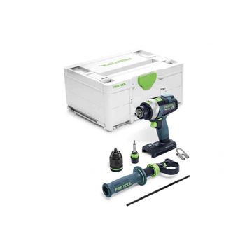 Дрель-шуруповерт ударная аккумуляторная FESTOOL QUADRIVE TPC 18/4 I-Basic + аккумулятор BP 18 Li 4,0 ASI и зарядное устройство SCA 8