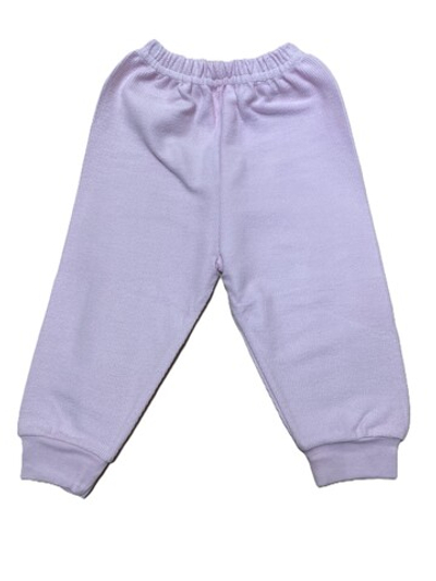 Штанишки розовые на девочку в рубчик из хлопка произ-ва Турция на рост 80 см