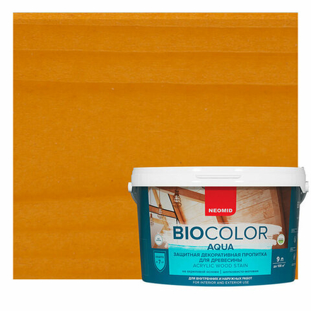 BIO COLOR aqua светлый дуб (0.9л)