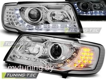 Передние фары DAYLIGHT CHROME для Audi 100 C4