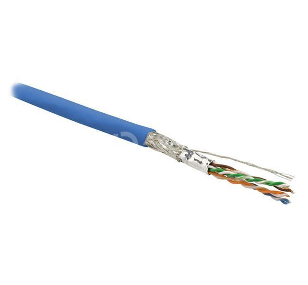Кабель витая пара Hyperline SFUTP4-C6-P26-IN-LSZH-BL-500