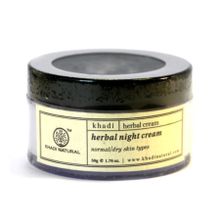 Khadi Natural Крем для лица ночной для нормальной и сухой кожи 50 гр