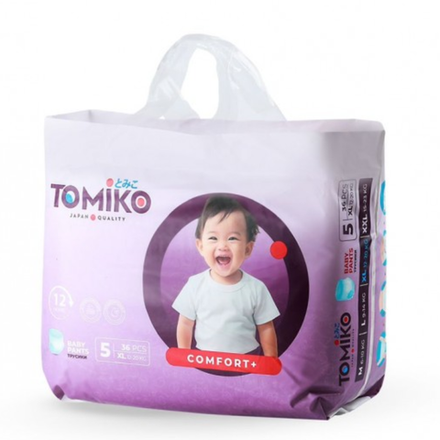 Подгузники-трусики TOMIKO Comfort+ 36 шт №5