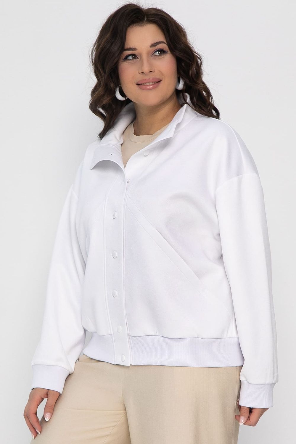 Бомбер Моя мечта (белый) Б13359-13М LT Collection