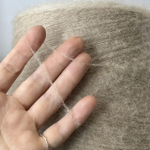 QUEBEC - LANIFICIO dell' OLIVO; 35% кидмохер, 35% альпака superfine, 30% п/а; 1000м/100гр; col. 43863, цвет: бежевый