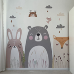 Наклейки ЛЕСНЫЕ ДРУЗЬЯ