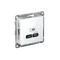 Розетка USB AtlasDesign тип C 65Вт QC PD высокоскор. ЗУ механизм бел. SE ATN000127
